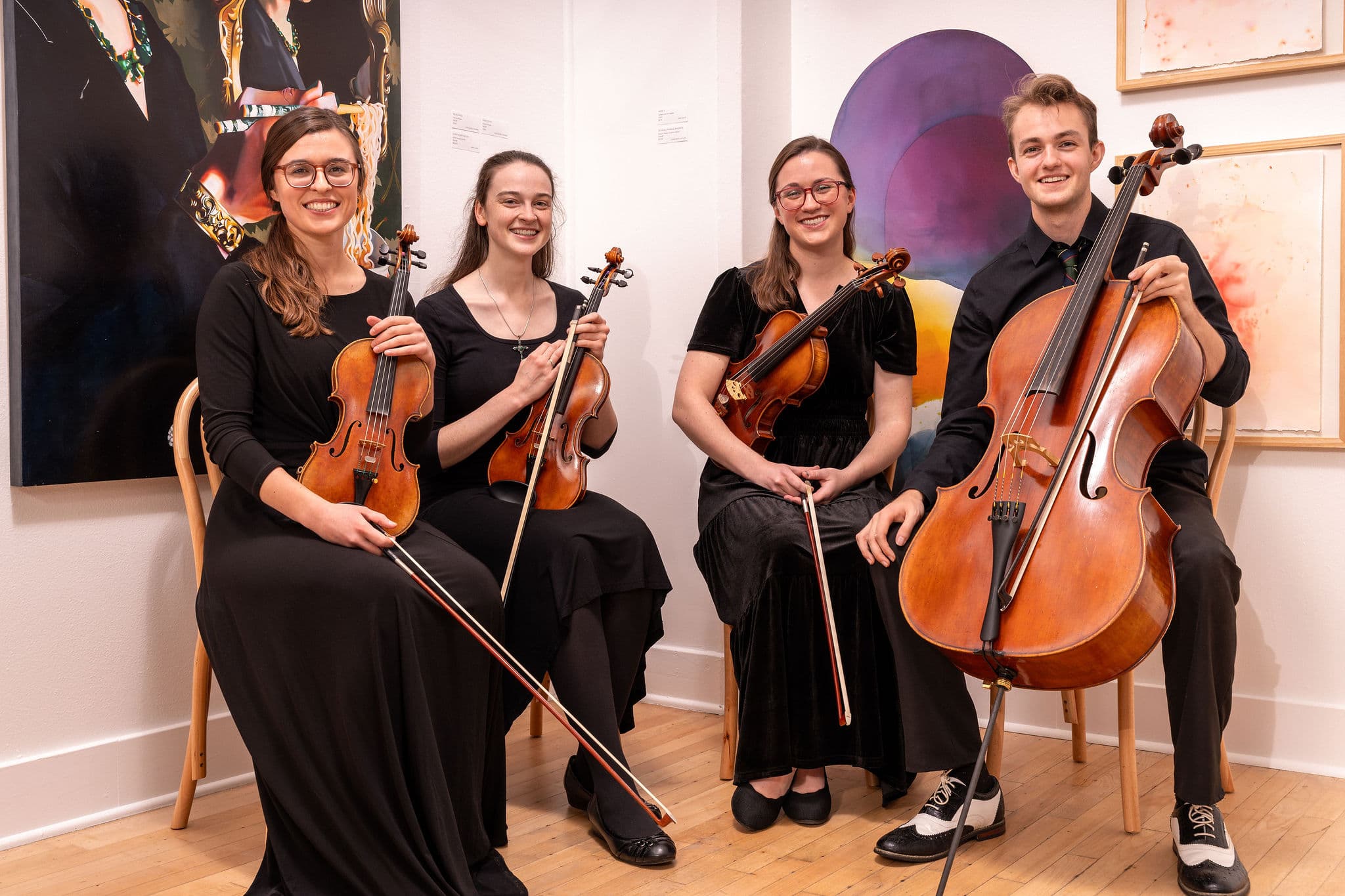 A string quartet based in Seattle, WA. We perform at weddings, parties, and elegant events throughout the PNW region.