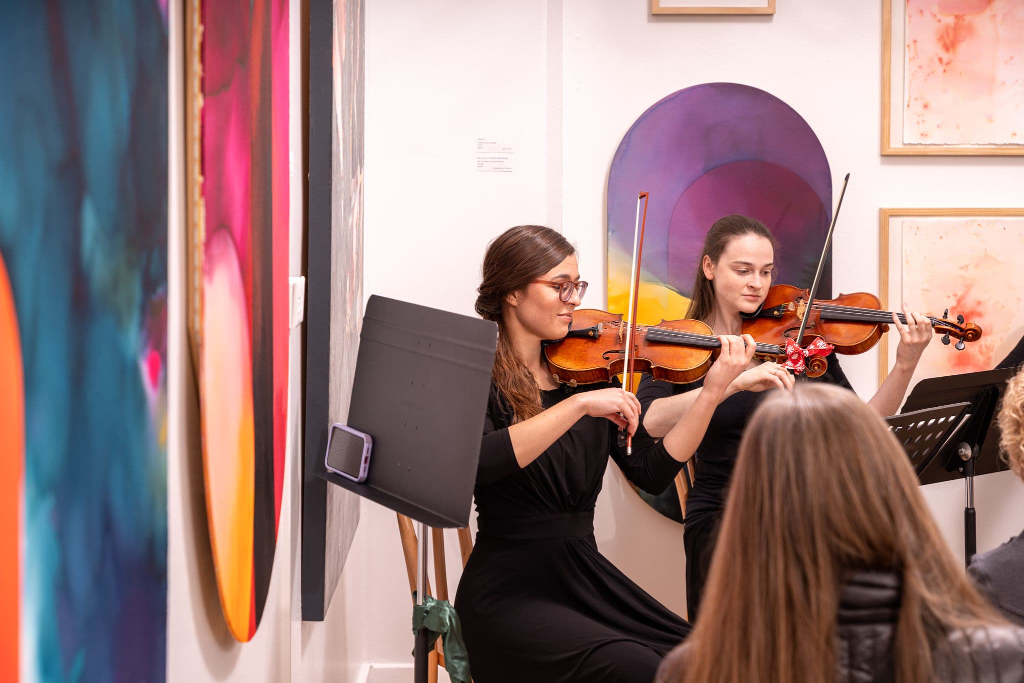A beautiful duet featuring two violins, perfect for adding a touch of elegance to your event.
